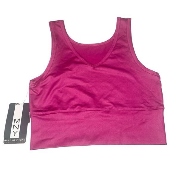 NWT! Marc New York Athletic Sporty Tank Top in Orchid - Size Medium - Picture 4 of 4